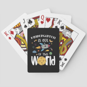 Jeu De Cartes Le Jardin D'Enfants Est Hors De Ce Monde Premier J