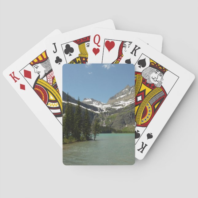 Jeu De Cartes Le lac Grinnell au parc national des Glaciers (dos)