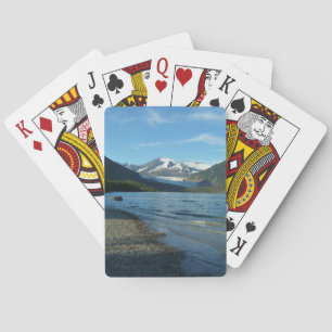 Jeu De Cartes Le lac Mendenhall dans le paysage de Juneau en Ala