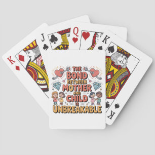 Jeu De Cartes Le Lien Entre Mère Et Enfant Est Indestructible