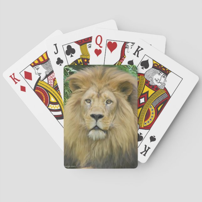 Jeu De Cartes Le lion (dos)