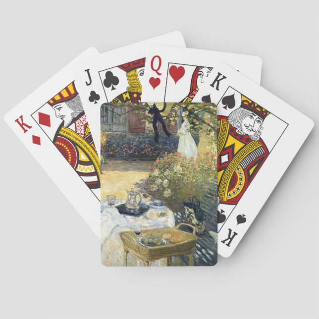 Jeu De Cartes Le Luncheon Claude Monet (dos)