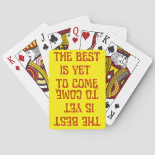 Jeu De Cartes LE MEILLEUR EST ENCORE DE VENIR Citation motivante