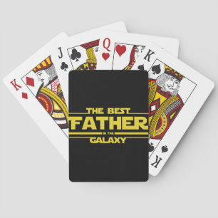 Jeu De Cartes Le Meilleur Père Dans Le Cadeau De Fête des pères