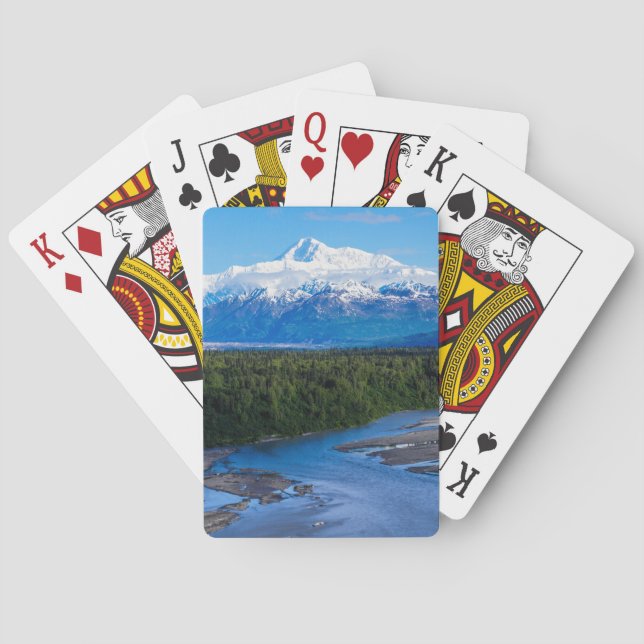 Jeu De Cartes Le mont McKinley Alaska (dos)
