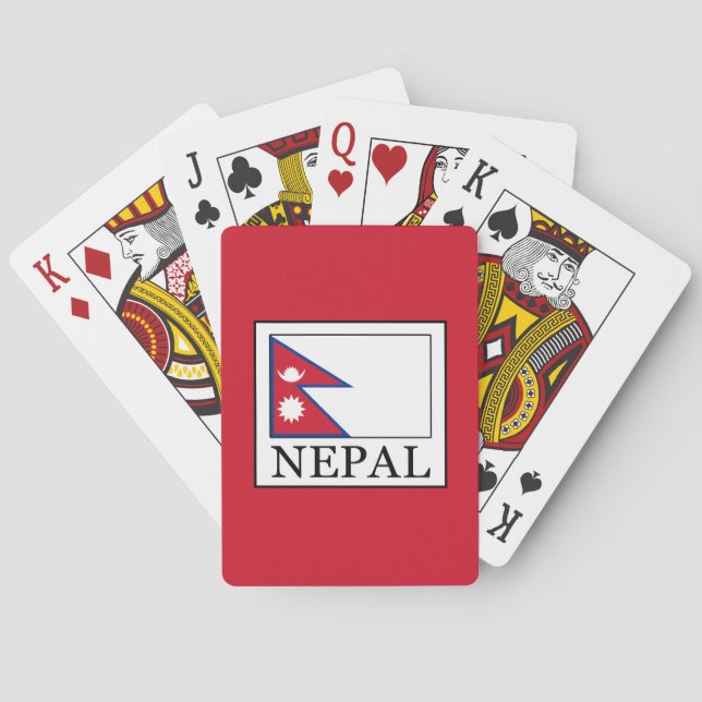 Jeu De Cartes Le Népal (dos)