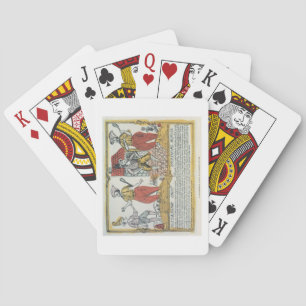 Jeu De Cartes Le nez et le gel, russe, fin 18ème siècle