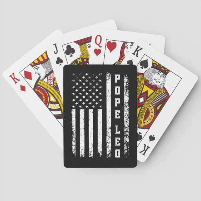 Jeu De Cartes Le pape Léon le 16ème Léon XIV (dos)