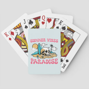 Jeu De Cartes Le Paradis des Vibes d'été - Crâne