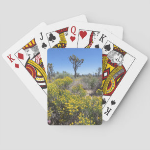 Jeu De Cartes Le Parc National De Joshua Tree En Fleur