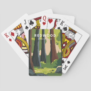 Jeu De Cartes Le parc national de Redwoods