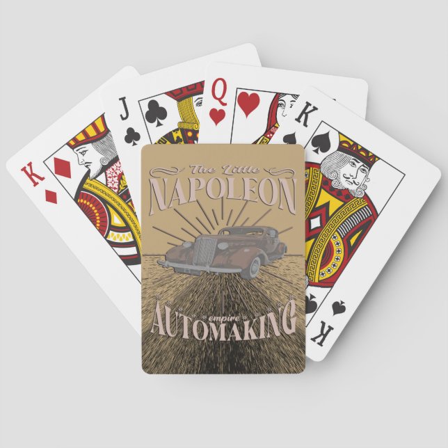 Jeu De Cartes Le Petit Napoléon (dos)