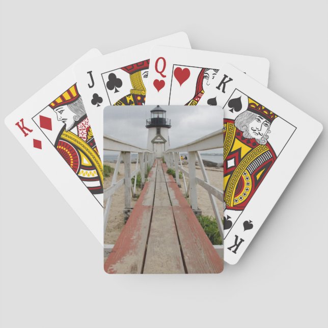 Jeu De Cartes Le phare actuel, le dernier de plusieurs (dos)