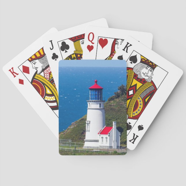 Jeu De Cartes Le phare de Heceta Head près de Florence (dos)