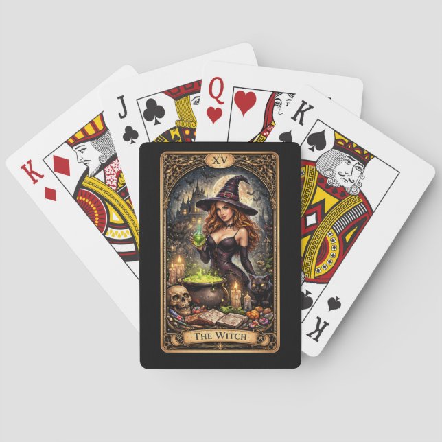 Jeu De Cartes Le Philtre de la Sorcière (dos)