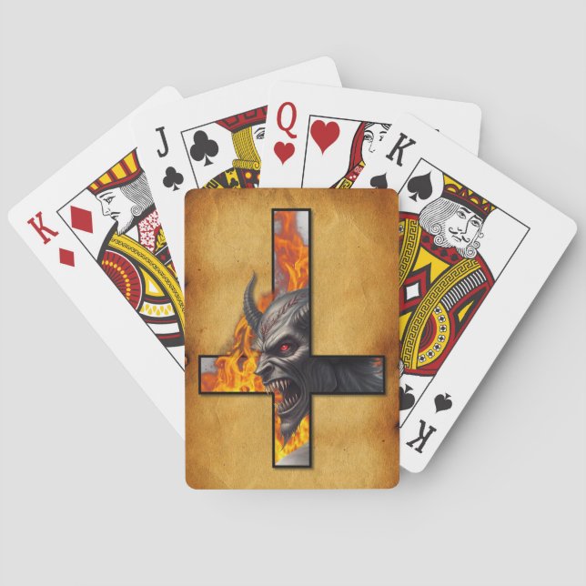 Jeu De Cartes Le point de vue de l'enfer (dos)