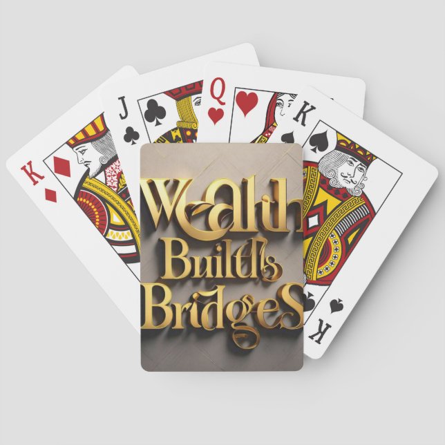 Jeu De Cartes "Le pont vers la richesse" (dos)