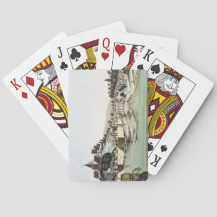 Jeu De Cartes Le port et la ville du Malacca, Malaisie,