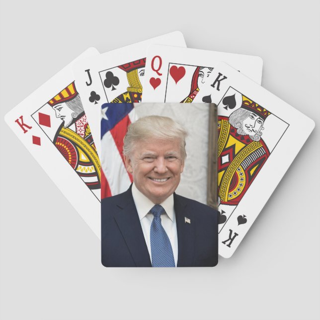 Jeu De Cartes Le président Donald Trump (dos)