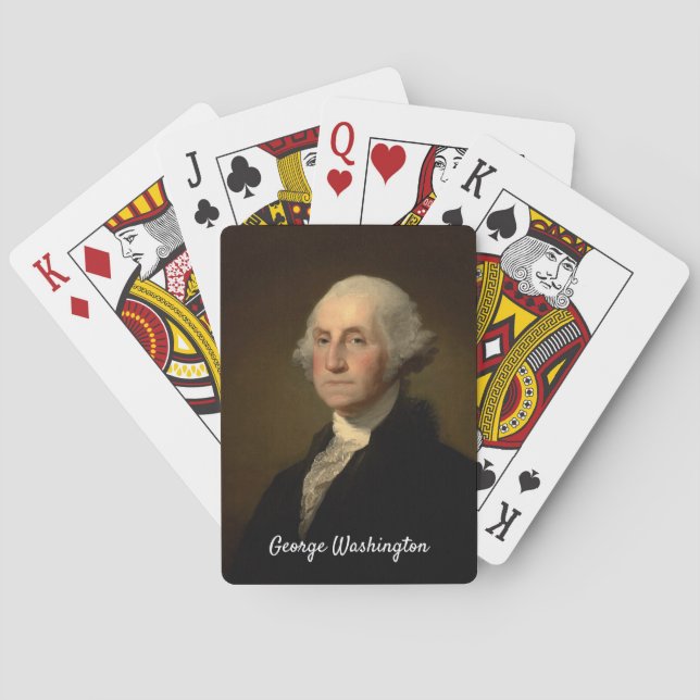 Jeu De Cartes Le président George Washington Classic (dos)
