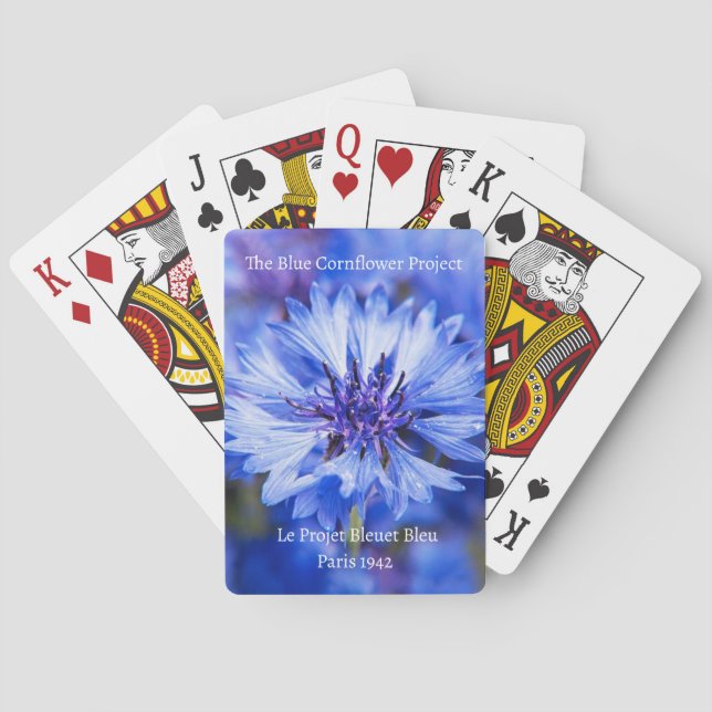 Jeu De Cartes Le projet de Cornflower Bleue (dos)