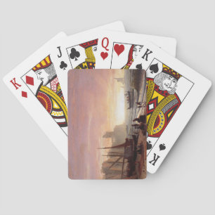 Jeu De Cartes Le puzzle de la flotte de pêche d'Albert Bierstadt
