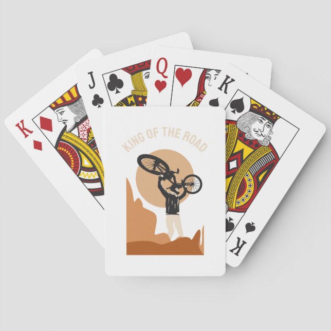 Jeu De Cartes Le Roi Du Monde - Cool À Vélo (dos)