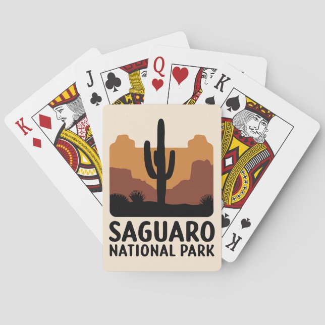 Jeu De Cartes Le Saguaro Cactus (dos)