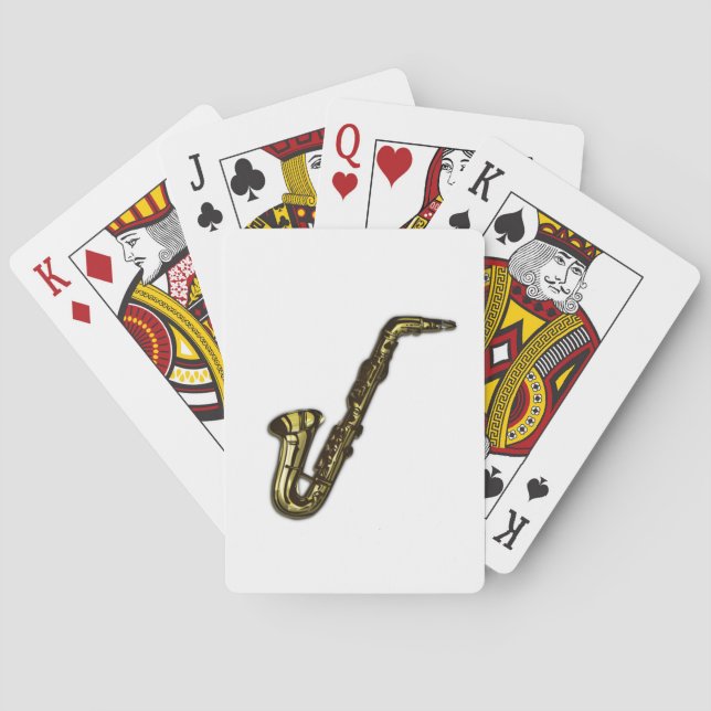 Jeu De Cartes Le saxophone (dos)