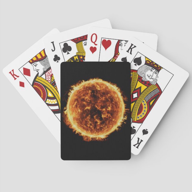 Jeu De Cartes Le Soleil (dos)
