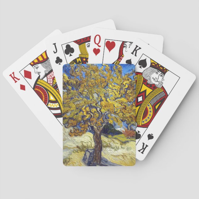 Jeu De Cartes Le tableau du mûrier de Van Gogh, un chef-d'œuvre  (dos)