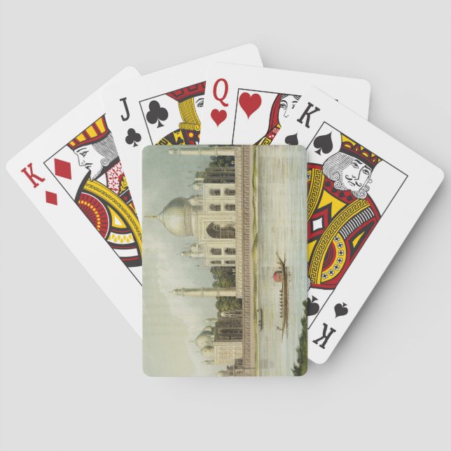 Jeu De Cartes Le Taj Mahal, Tombeau de l'Empereur Shah Jehan et (dos)