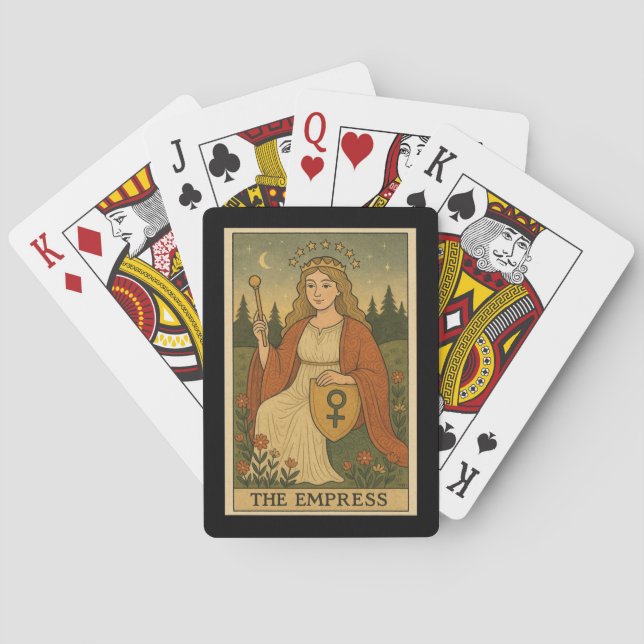 Jeu De Cartes Le Tarot de l'Impératrice Unisexe (dos)
