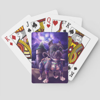 Jeu De Cartes Le tisonnier carde Franky ils Pitbull Frankenstein