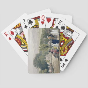 Jeu De Cartes Le Tombeau de l'Empereur Baber, extrait de 'Sketch