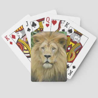 Jeu De Cartes Le visage du lion