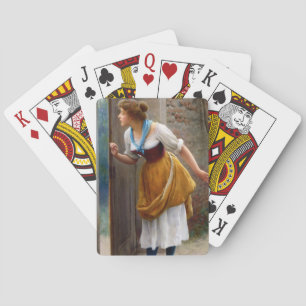 Jeu De Cartes L'Eavesdropper (par Eugene de Blaas)