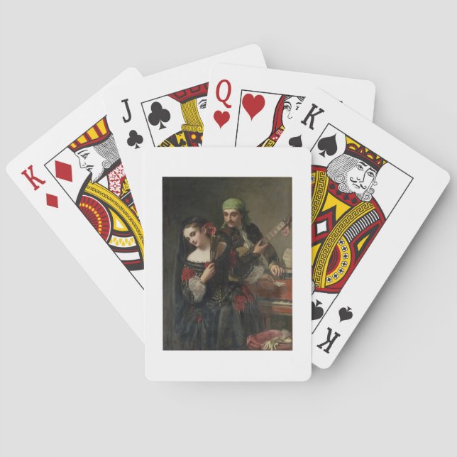 Jeu De Cartes Leçon De Musique, Séville (dos)