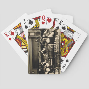 Jeu De Cartes Leçon de science à la London Grammar School for Gi