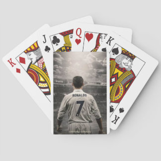 Jeu De Cartes Lecture carte ronaldo image du joueur de football