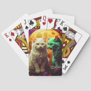 Jeu De Cartes Lecture de cartes pour Amoureux des chats