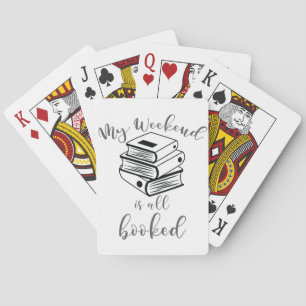 Jeu De Cartes Lecture Lover Livre Nerd Lecteur Week-end Tous Rés