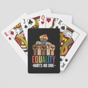 Jeu De Cartes L'égalité ne nuit à personne Fierté LGBTQ Droits d