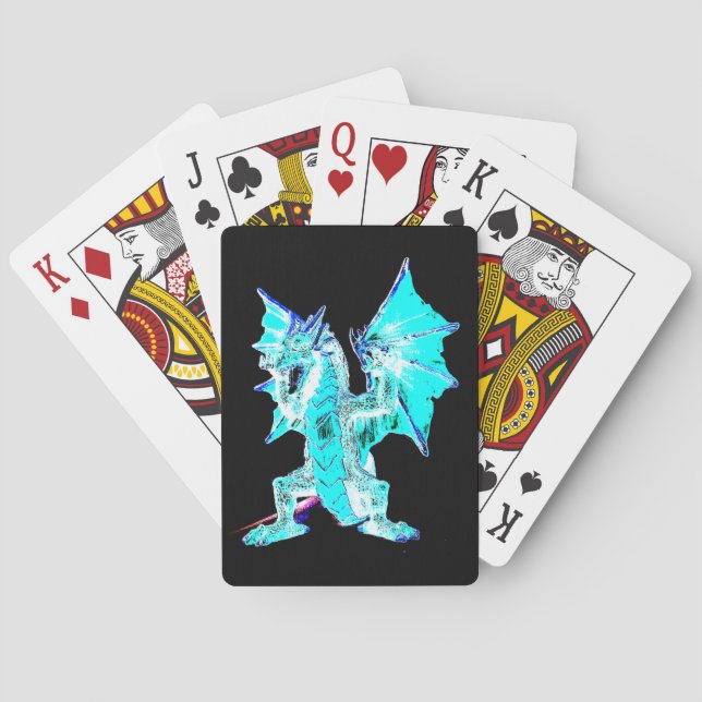 Jeu De Cartes Légendaire Deck de mélange de fantasy radiante de  (dos)