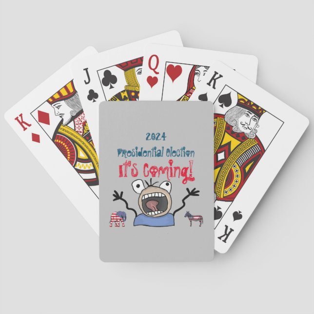 Jeu De Cartes L'élection présidentielle de 2024, c'est à venir ! (dos)