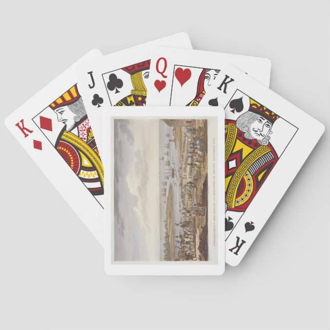 Jeu De Cartes L'embarcation de l'anglais aux Pays-Bas, 30 Nove (dos)