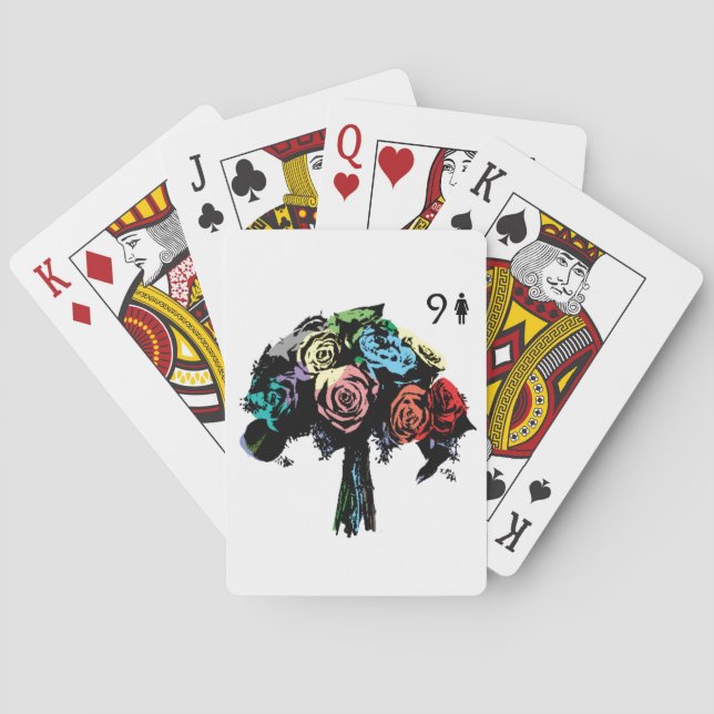 Jeu De Cartes lenormand 9.bouquet- (dos)