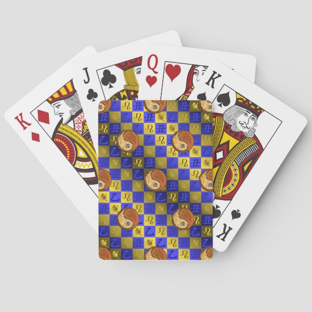 Jeu De Cartes Léo & Boeuf de Bois (dos)