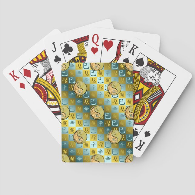 Jeu De Cartes Leo & Metal Snake (dos)