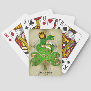 Jeu De Cartes Leprechaun St. Patrick's Classic Playing Cards